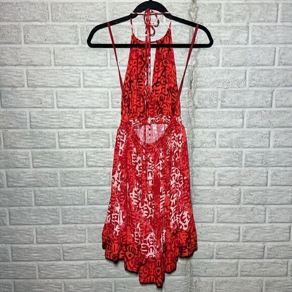 NWT MSRP $118 Free People Beach Day Mini Dress Women's Size Small - Picture 9 of 11